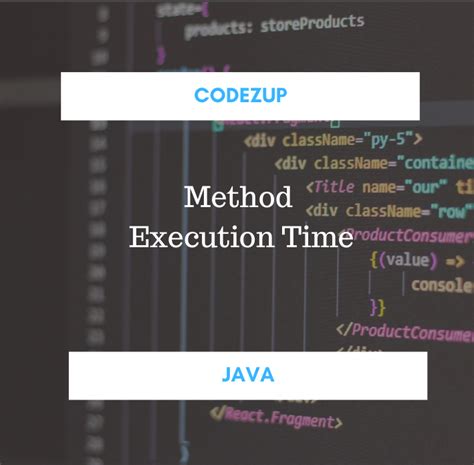Java Calculate Method Execution Time