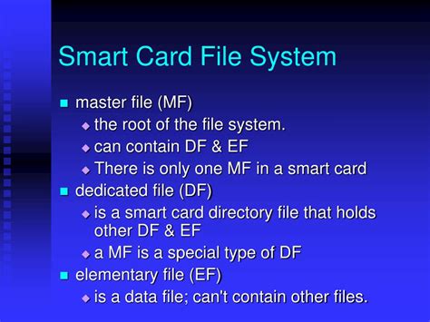 Java Card File System