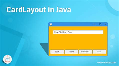 Java Card Layout Example