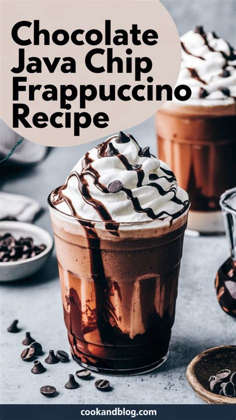 Easy Java Chip Frappuccino Recipe {Starbucks Copycat}