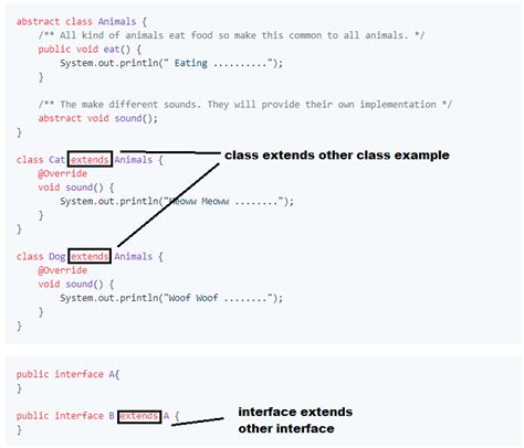 Java Class Extends And Throws