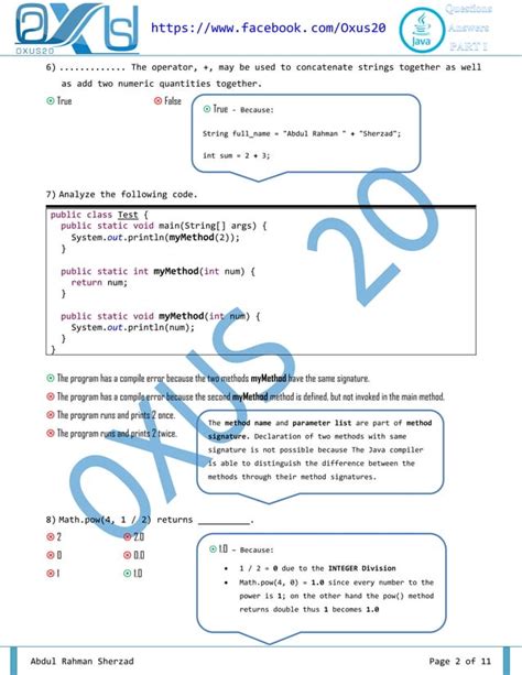 java coding questions and answers pdf