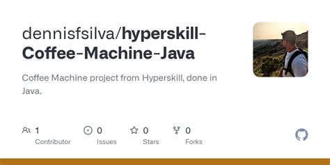 Java Coffee Machine Fault 3