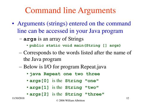 Java Command Line Arguments String With Spaces