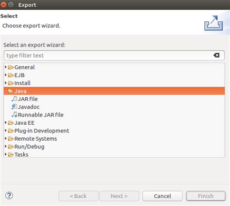 Java Command Line Export Jar