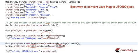 java convert json object to map