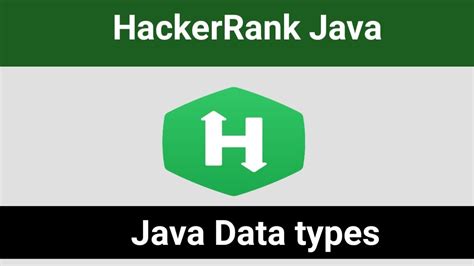 java data types hackerrank solution