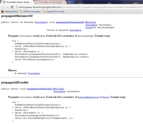java documentation example