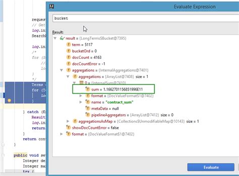 Java Elasticsearch Aggregation Example