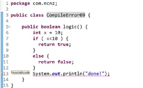 java find error in code questions