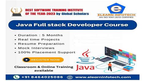 java full stack developer course with placement in hyderabad