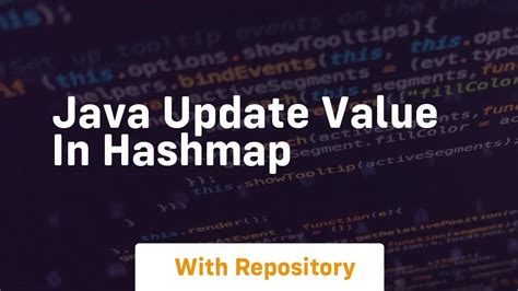 Java Hashmap How To Update Value