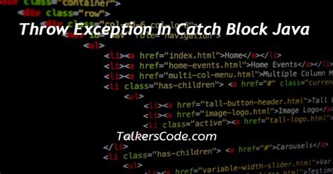 Java How To Throw Generic Exception
