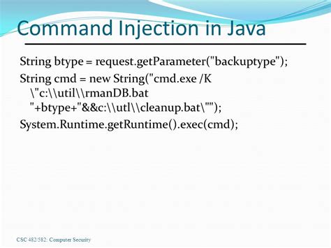 Java Injection At Runtime
