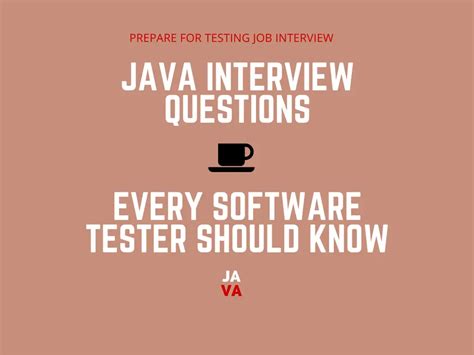 java interview questions for software tester