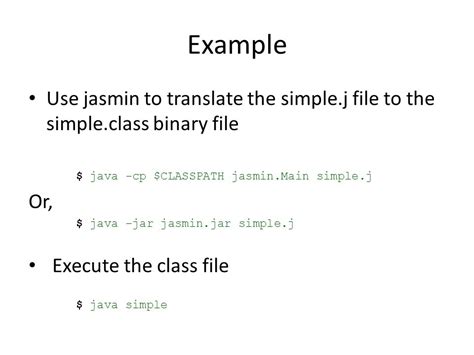 Java Jar Binary