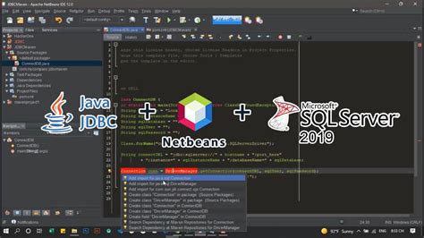 java jdbc connection example sql server