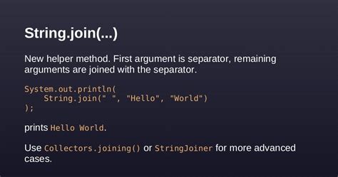 Java Join Strings With Character