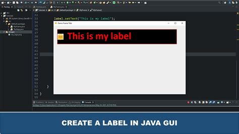 Java Label Block
