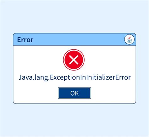 Java Lang Exception Initializer Error