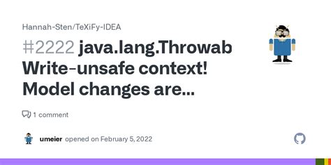 Java Lang Throwable Write Unsafe Context