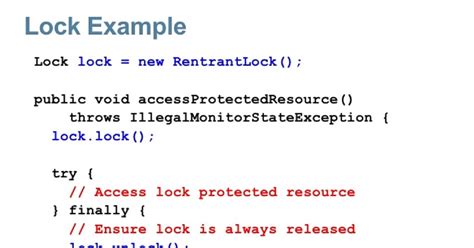Java Lock Wait