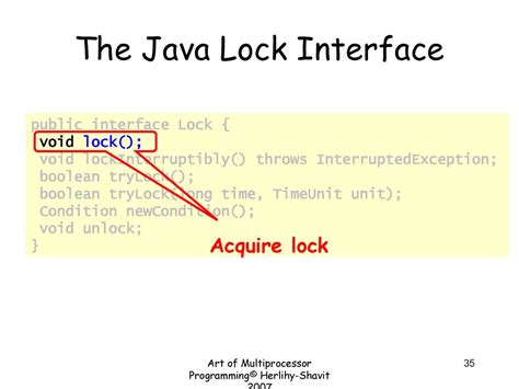 Java Lock Wait For Unlock