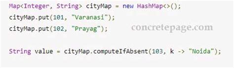 java map computeifabsent example