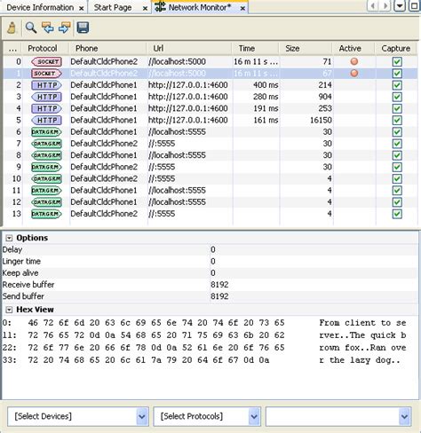Java Monitor Network Traffic