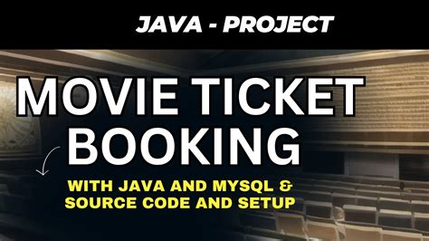 java movie tickets program