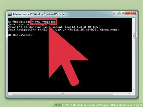 java program run command in terminal