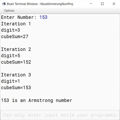 java program to check armstrong number using functions