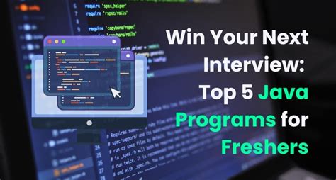 java programs asked in interview for freshers