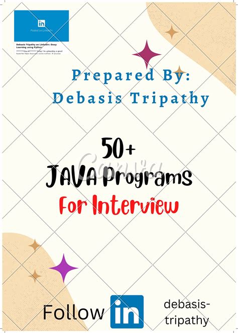 java programs for interview geeksforgeeks