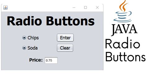 java radio button get selected