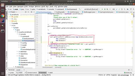 Java Read Usb Serial Port