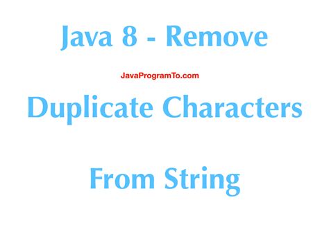 Java Remove Duplicate String From List