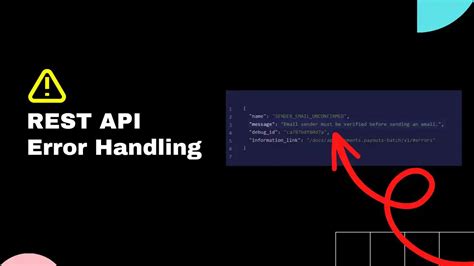 java rest api error handling best practices