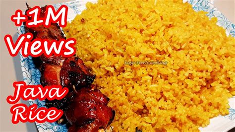 Java Rice Recipe Cooking with turmeric, Rice, Fried rice seasoning
