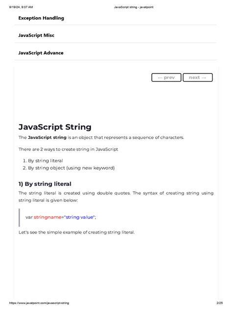 java script javatpoint pdf