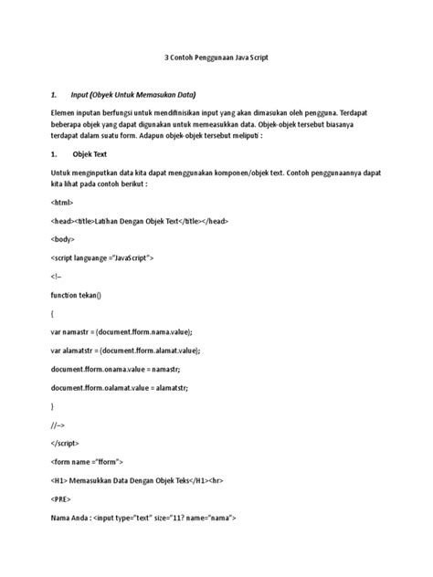 java script javatpoint pdf penggunaan