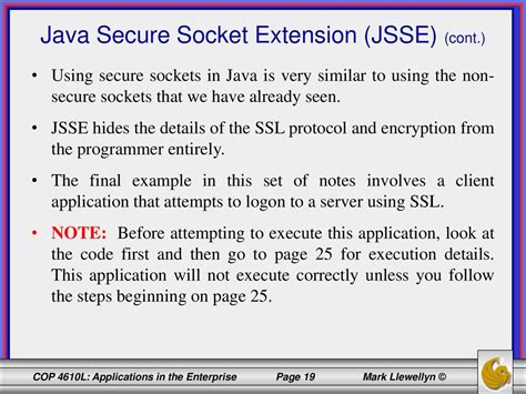 Java Secure Socket Example