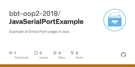 Java Serial Com Port Example