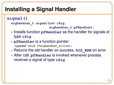Java Signal Handling Example
