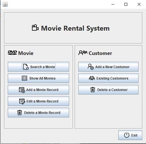 Java Source Code Movie Rental System - Cijiy