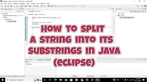 Java Split String Over Multiple Lines