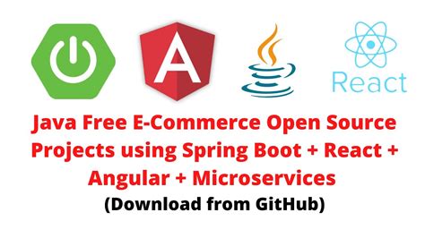 java spring boot open source projects github
