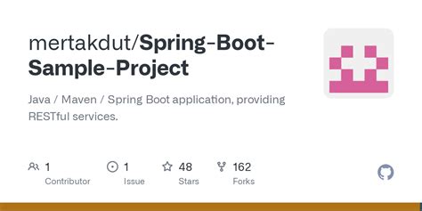java spring boot sample project github