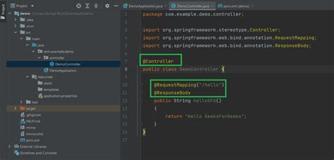 java spring controller example