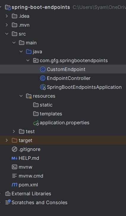 Java Spring Endpoint Example